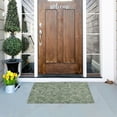 thumbnail image 5 of Yayeee Doormat for Indoor Entrance 32" x 20" Non Slippery Floor Rug, Retro Green Abstract, 5 of 8
