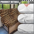 thumbnail image 6 of Yuyamidu Leopard Print RV Dinette Cushion Covers Elastic Loveseat Slipcovers for Travel Trailer Couch 2 Pack RV Couch Covers Soft RV Cushion Covers Camper Accessories, 6 of 7