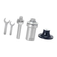 thumbnail image 4 of 5 Piezas Adaptador para Amoladora de Taladro Eléctrico Combinado con Kit de Varilla de Conexión y Mandril Accesorio para Pulir y Limpiar con Bandeja y Llaves Fácil Instalación Estilo B, 4 of 8