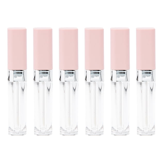 6pcs Mascara vacío Eyeliner Tube Pielesh Crema de la pestaña Botella de contenedor para mujeres niñas