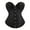 Black, variant on Hpapadks Corset Belt for Women Strapless Vintage Floral Embroidery Patterns Lace Up Push Up Bustier Elegant Corset Belt Halloween Black