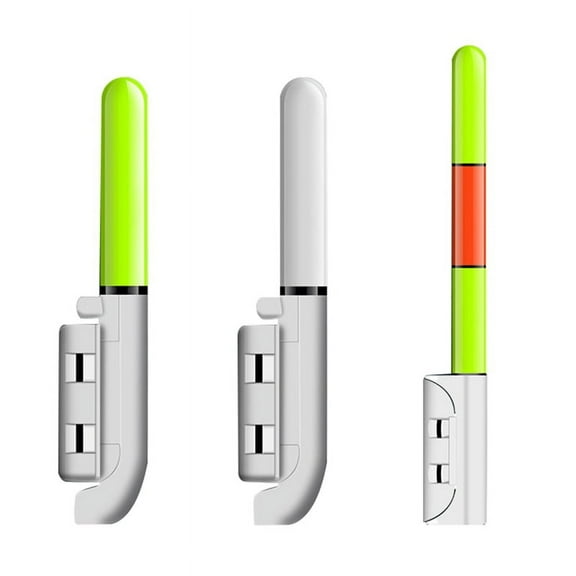3PCS Fishing Lamp Electric LED Stick Light Night Fishing Tackle Accessory Luminous Float(Steady On, Flash, Two-Color),3 * Fishing Lamp Electric LED Stick Light(Steady on, flash, two-color),As Shown