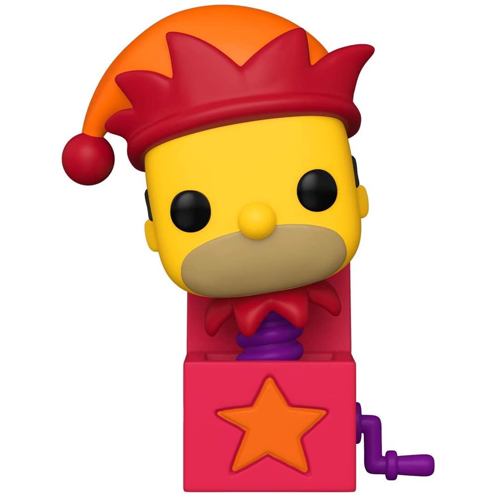 Funko Pop! Animation: Simpsons - Homer Jack-in-The-Box, Multicolour - Walmart.com - Walmart.com