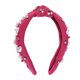 thumbnail image 3 of Accesorios para el cabello con diadema anudada de 1 pieza para mujeres en rosa claro, 3 of 5