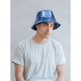 thumbnail image 6 of Deago Unisex Fashion Bucket Hat Beach Sun Hat PU Leather Rain Hat Waterproof Fishmen Cap for Men Women (Yellow), 6 of 8