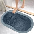 thumbnail image 4 of Linnome Braided Plush Area Rug Mixed Material Non Slip Soft Carpet with Tassels Low Pile Floor Mat for Living Room Bedroom Entryway Home Decor 15.7x23.6in, 4 of 6