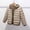 Khaki, variant on Ankola Girls Boys Winter Puffer Jacket Big Kids Faux-Down Lightweight Packable Water-Resistant Coat