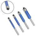 thumbnail image 2 of 1Pc 1/4 Shank Trim Router Bit With Bearing for Wood Template Bit Milling Cutter 6.35X9.52, 2 of 8