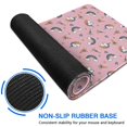 thumbnail image 6 of Long Mouse Pads for Desk,Pink Cartoon Unicorn Rainbow Ice Cream Desk Mats on Top Of Desks, Desk Mouse Pad Extra Large with 3mm Non-Slip Base and Stitched Edge for Gaming,Office,Work,Home 31.5"x11.8", 6 of 6