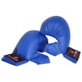 thumbnail image 2 of Par Guantes Boxeo Entrenamiento Taekwondo Perforación Agarre Gimnasio Protección - L Sunnimix Guantes de boxeo de medio dedo, 2 of 8