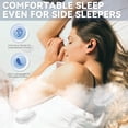 thumbnail image 3 of Sleep Earbuds Ultra-Thin Wireless Bluetooth 5.3 Earbuds for Side Sleepers, Noise Blocking Sleep Headphones with 6H Playtime, Ergonomic Mini Design for Small Ears (Deep Black), 3 of 7