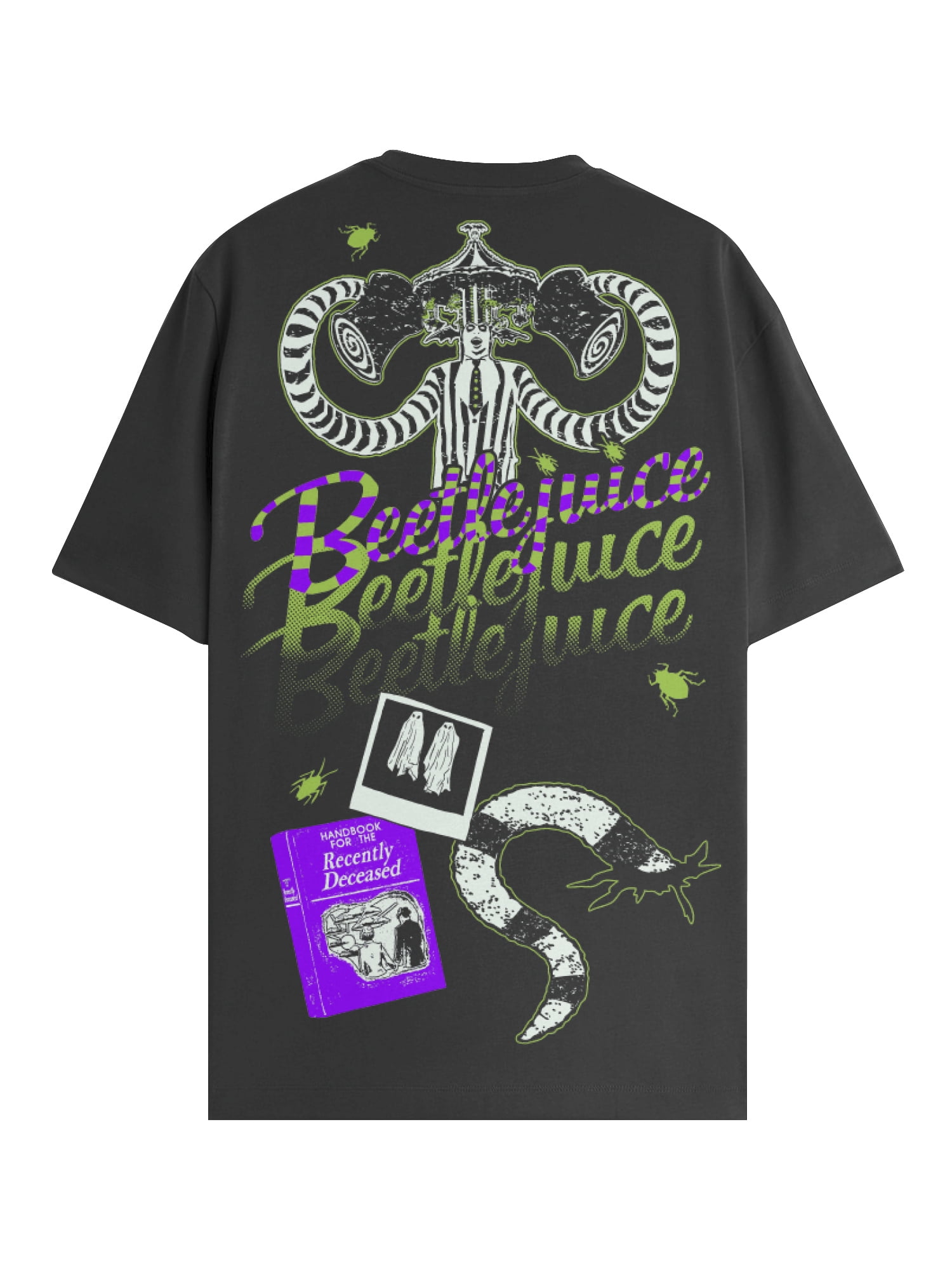 Beetlejuice, Men's Apparel Graphic T-Shirt, Strange And Unusual