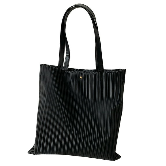 UYUH Unisex Casual Shoulder Bag 2024 Women's Newsolid Color Simple Large Capacity PU Leather Shoulder Bag Fashionable Trend Shoulder Bag Women for Daily Use Travel and Shopping