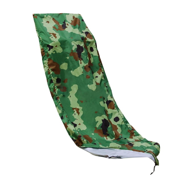 Bolsa de almacenamiento para cubierta de cortacésped, cubierta impermeable para máquina de deshierbe, cubierta para Tractor Verde Zulema Cubierta para cortacésped