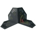 thumbnail image 5 of Game Tables INO Design 48" Folding Poker Tabletop for 8-Player Texas Holdem Octagon Casino Game Portable Layout Mat Black,Pool Table, 5 of 7