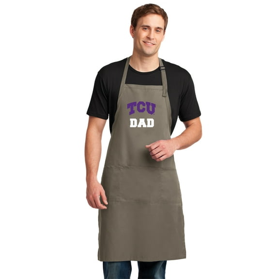 Large Texas Christian Dad Apron