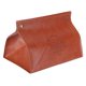 thumbnail image 1 of PU Leather Originality Tissue Box Desktop Tissue Organizer for Bedroom Living RoomOrange, 1 of 4