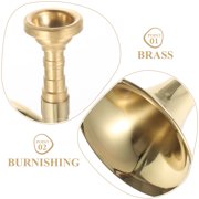 Kids Trumpet Instruments Brass Student Child Golden
