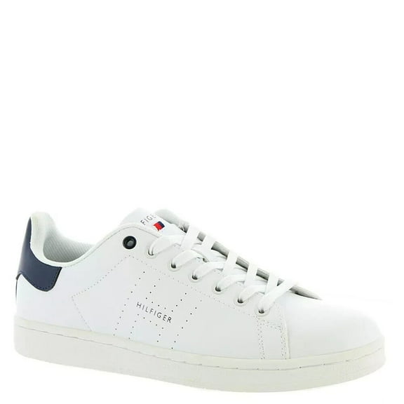 Tommy Hilfiger Men's Liston White Ankle-High Leather Fashion Sneaker - 11M