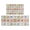 Pioneer Flower Floral-3, variant on Pioneer Flower Floral Print Pattern Kitchen Rugs Sets Of 2, Anti Fatigue Non Slip Washable Floor Mats for Kitchen Sink Laundry, 17X30 Inch 17X47 Inch