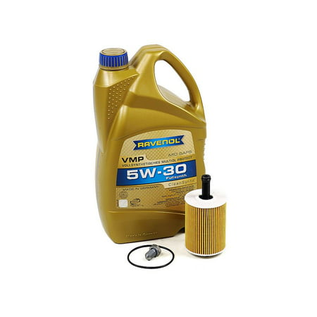 Blau J1A5005-C VW Jetta Motor Oil Change Kit - 2009-14 w/ 4 Cylinder 2.0L TDI Diesel (Best Oil For Vw Tdi)