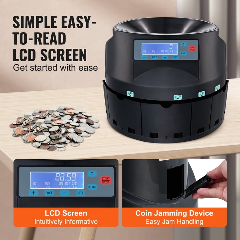 BENTISM Electronic Digital Machine: Automatic USD Coin Sorter and