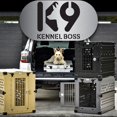 thumbnail image 2 of K9 KENNEL BOSS – LARGE – HEAVY DUTY FULLY COLLAPSIBLE POWDER-COATED ALUMINUM DOG CRATE, 2 of 14