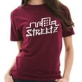 thumbnail image 3 of Great Streets Unisex Ring Spun Cotton Vintage Short Sleeve Crewneck Tee Shirt - Vintage Brick 3XL, 3 of 4