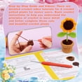 thumbnail image 4 of Crochet Kit for Beginners, Beginner Plant Crochet Kit, Cute Crochet Starter Kit with Video Tutorial, Complete Crochet Set to Make Flower, 4 of 7