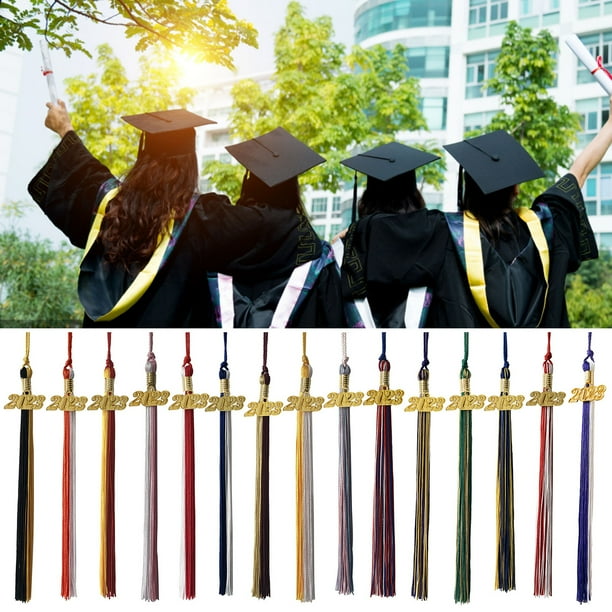 Hesroicy Tassel Pendant Smooth Texture Collectible 2023 Year Graduation