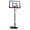 Black, variant on 44-Inch Portable Basketball Hoop, SHINPT 4.8-10 ft Adjustable Height Basketball Hoop with PC Backboard, Wheels and Fillable Base, Suitable for Kids, Teens and Adults, Indoor/Outdoor Play, Black