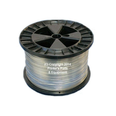 Round Stitching Wire 5lb Spool of 26 Gauge Galvanised Bindery Stitchers