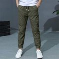 thumbnail image 5 of Gibobby Boys Pants Little Sweatpants Hiking Cargo Pants Little Baby Boys 12 Months 2T 3T 4T 5T Quick Dry Joggers Kids Pull On Toddler Jogger Pants(11-12 Years,AG), 5 of 8