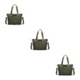 thumbnail image 1 of relayinert Womens Handbag - Tear-resistant Nylon Made With Multiple Carry Ways Shoulder Bag Green 3Set, 1 of 6