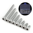 thumbnail image 4 of Head Screw Set, 160pcs Box 304 Stainless Steel Cup Head  Socket Screw Set Metric Thread Hex Socket  Head Screws , Machine Screws, 4 of 8