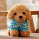 thumbnail image 3 of FELTECHELECTR Peluche de caniche de imitación de 25 cm para niños (colores claros y marrones al azar), 3 of 6