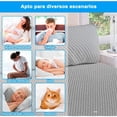 thumbnail image 2 of Protector De Colchón Matrimonial Vimi Lavable 100% Impermeable gris, 2 of 9