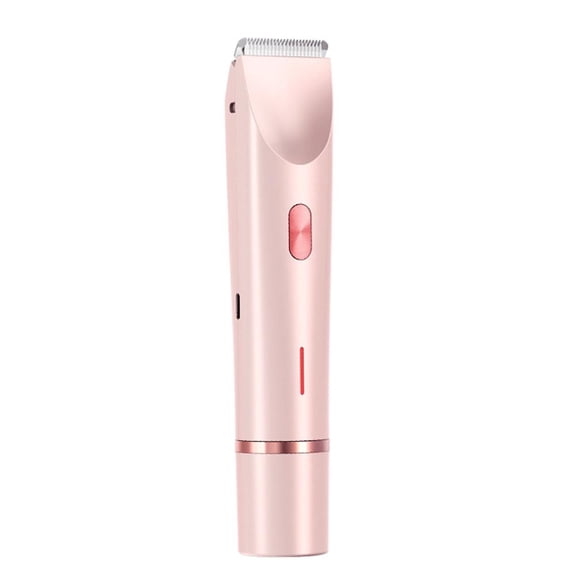 Dual-Head Electric Trimmer for Women, Alloy, Waterproof, Portable, for Underarm, Bikini