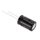thumbnail image 3 of black 2200uF 25V Radial Aluminum Electrolytic Capacitors 1.3*1.3*2.1cm, 3 of 5