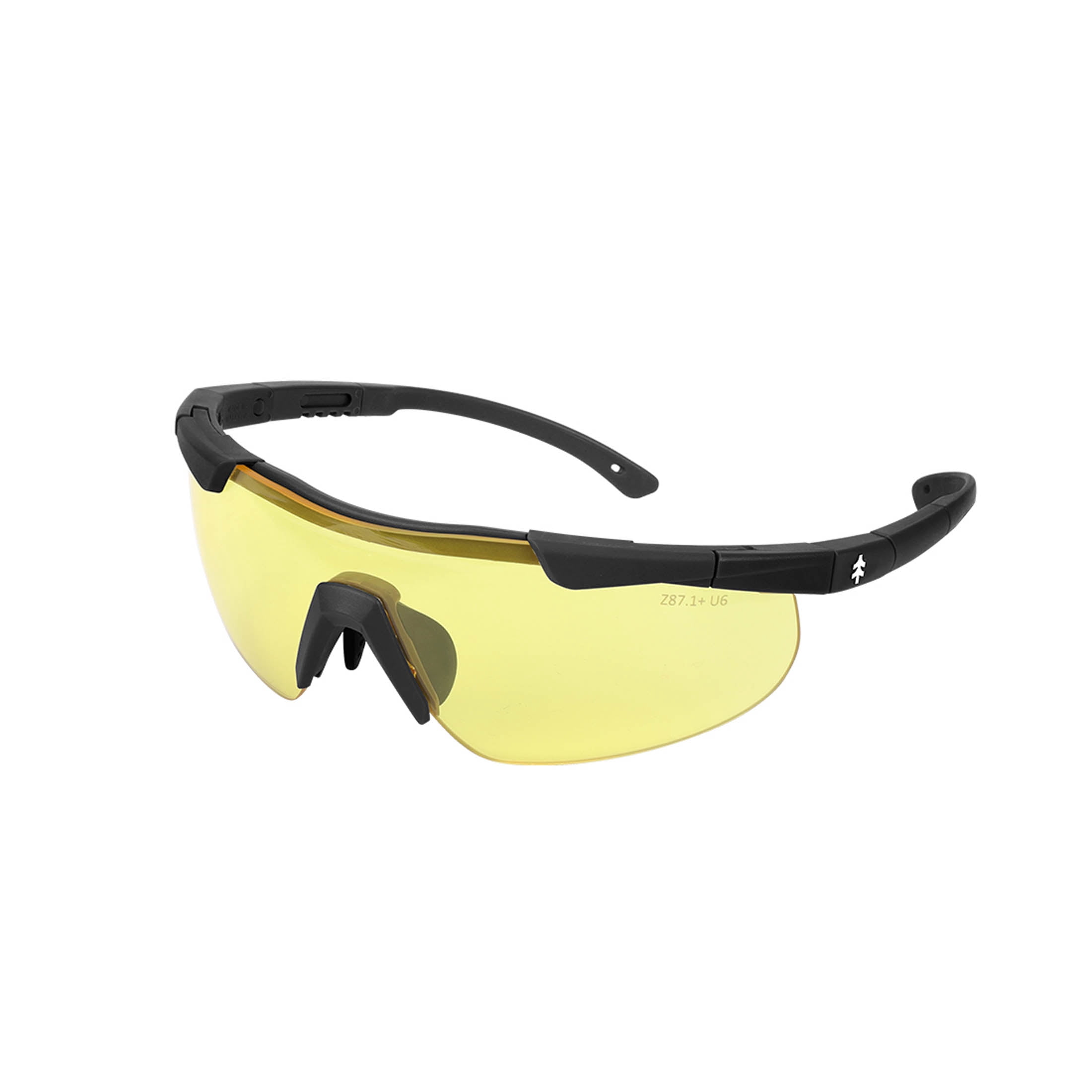 Swiss Tech Augen 4-Lens Premium Sporting Glasses, Anti-Fog, Scratch-Resistant, UV400, Black