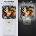 thumbnail image 2 of Squirrel LED Square Night Light - Soft Glow Plug-in Lamp with Dusk to Dawn Sensor for Bedroom and Hallway - Energy Efficient, Compact Design, 2 of 6