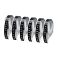thumbnail image 1 of 6 Pcs Label Tape Compatible with Dymo Embossing Label Tape, 1 of 5