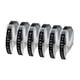 thumbnail image 1 of 6 Pcs Label Tape Compatible with Dymo Embossing Label Tape, 1 of 5