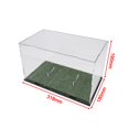 thumbnail image 4 of Yimiti Football Rugby Display Case Storage Box Acrylic Clear Removable Dustproof Box,Green, 4 of 9