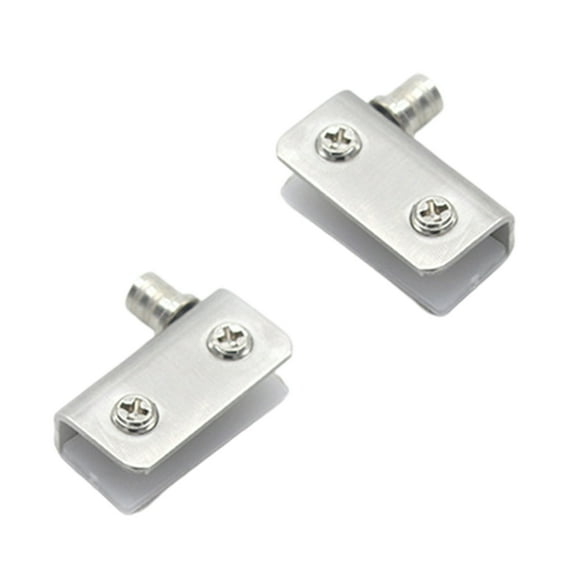 Glass Door Hinge Frameless Shower Door Hinge Double Sided Clip 360Degree Hinge