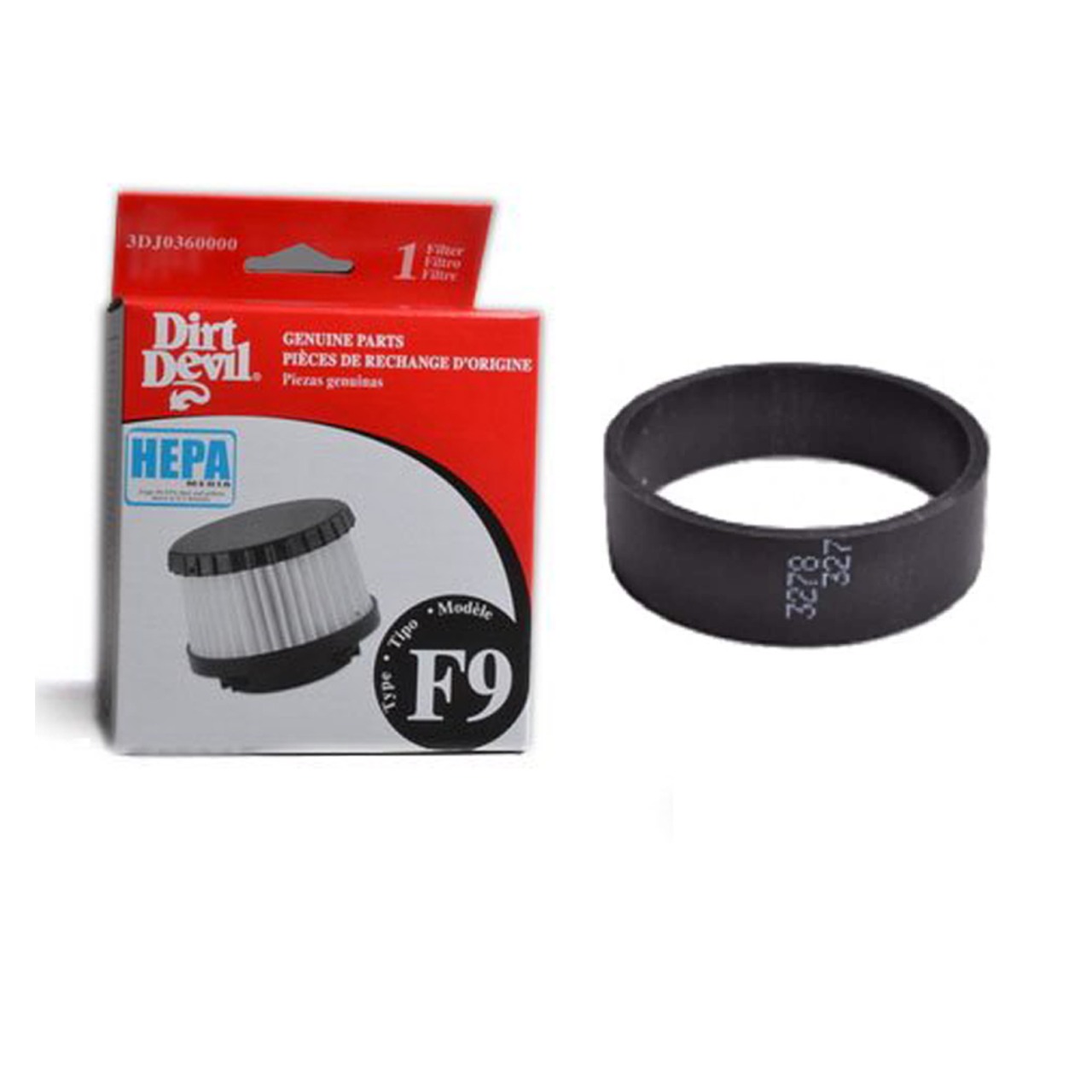 Replacement Part For Dirt Devil Models 0100, 0105 Hand Vac F9 Filter