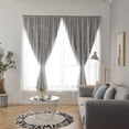 thumbnail image 3 of Hollow‑Out Stars Blackout Curtains, Double Layer Star Cut Out Window Drapes, 1 Panel 39.37" X 78.74" For Bedroom Living Room, 3 of 4