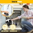 thumbnail image 4 of Forros de silicona Air Fryer para Ninja Foodi Dual DZ201 8QT, 4 of 6