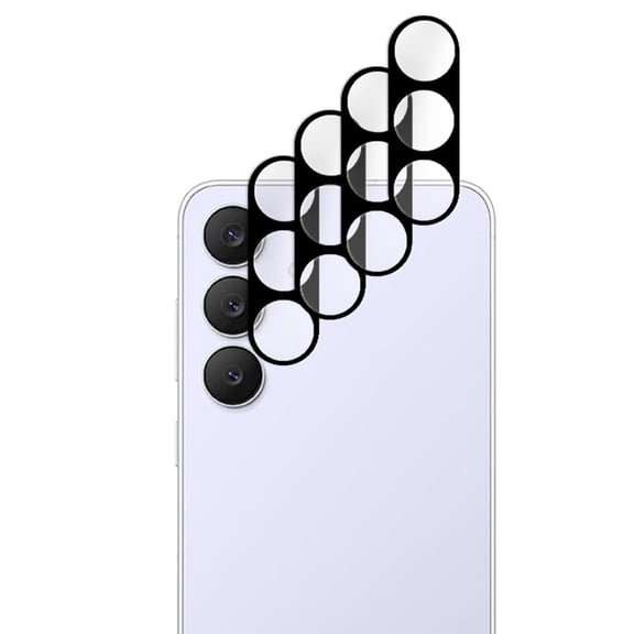UZWZW (4 Pack) Tempered Glass Camera Lens Protector for Samsung Galaxy S25 FE 5G (6.7 inch)