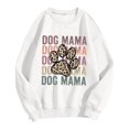 thumbnail image 1 of PENGXIANG Tee-Shirts Décontractés à Manches Longues pour Femmes, Col Rond, Chandails en Molleton, Chandail-Over, 1 of 2
